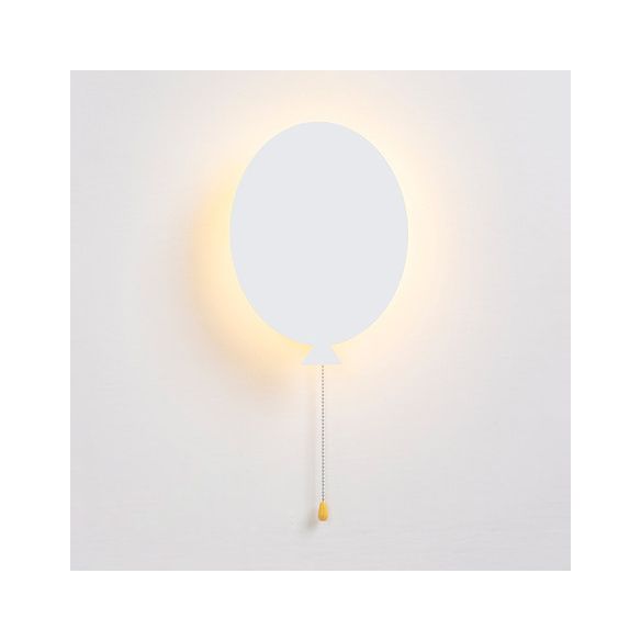 Hölzerne schlanke Panel Ballon Wandleuchte LED LED Wandleuchten für Kinderbettkindergarten