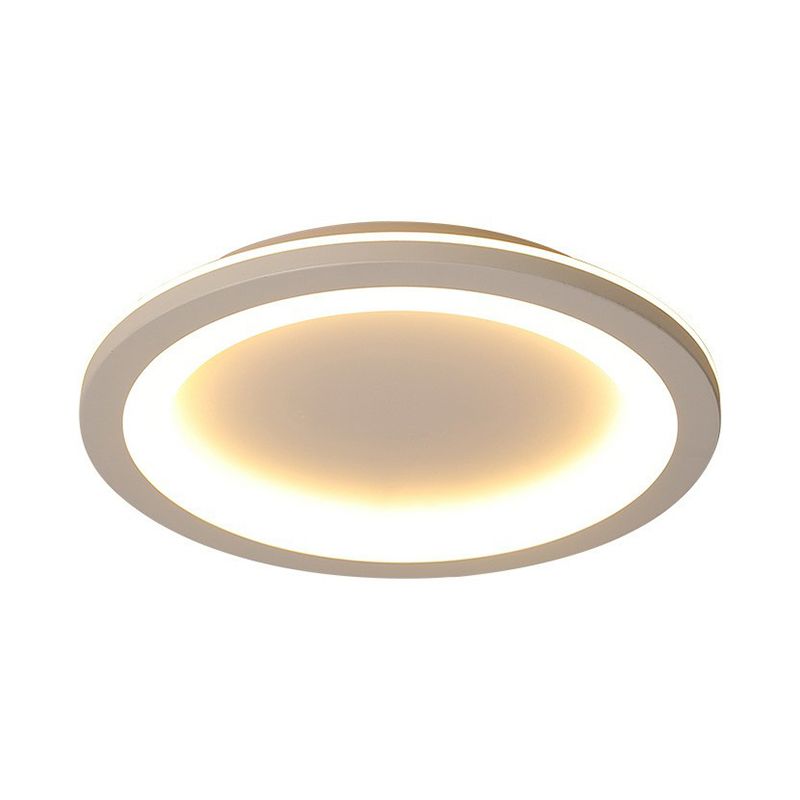 Geometrische acryl inbouwverlichting Minimalistisch grijs LED-inbouwarmatuur voor slaapkamer