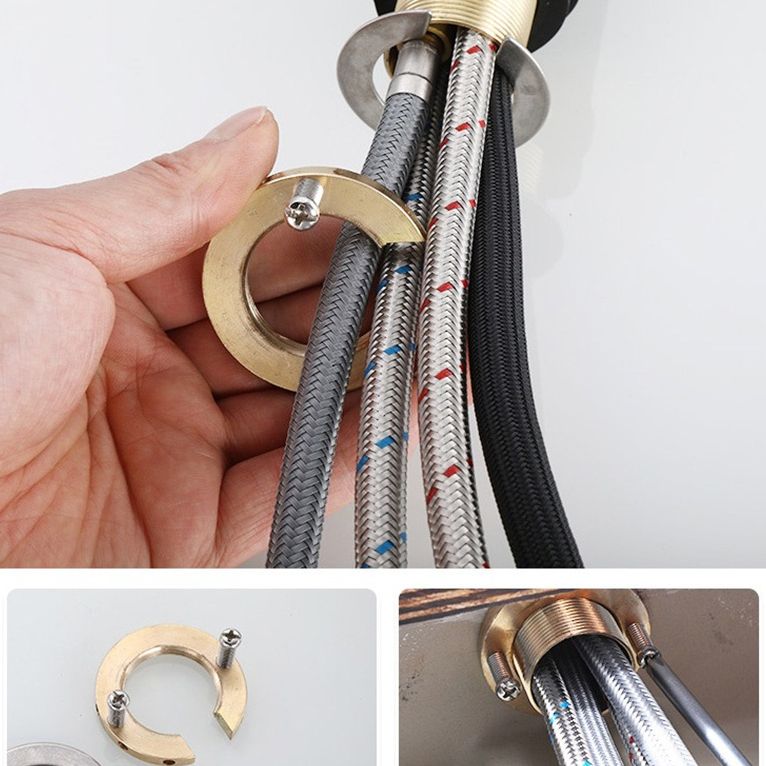 Modern Pull Down Kitchen Faucet Single Handle Faucet with Pull Out Sprayer