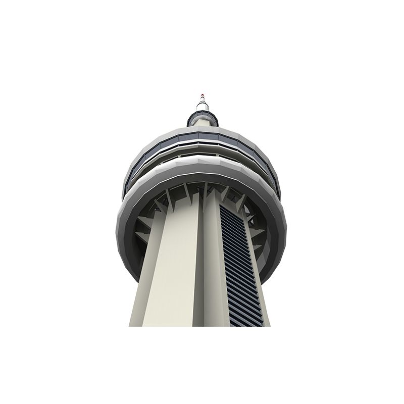 Contemporary City Wall Mural Wallpaper for Meeting Room, Moisture Resistant