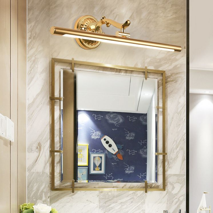 Metal Armed Wall Lamp Sconce Contemporary Sconce Light Fixture for Bathroom