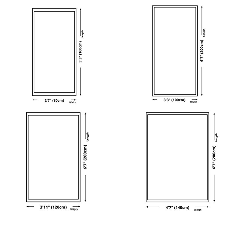 Eigentijds gebied Tapijt nieuwheid Geometrisch patroon Tapijt Niet-slip polyester Tapijt voor woonkamer