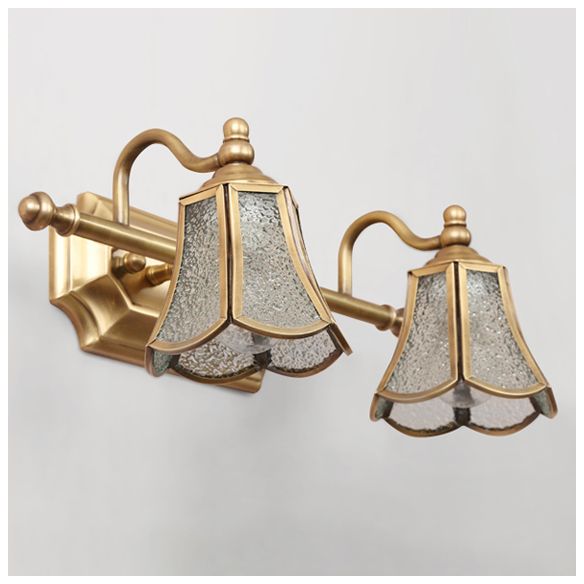 Multi-luz Sombra Sombra Sombra Splique Modern Simple Simple Lighting en latón en latón