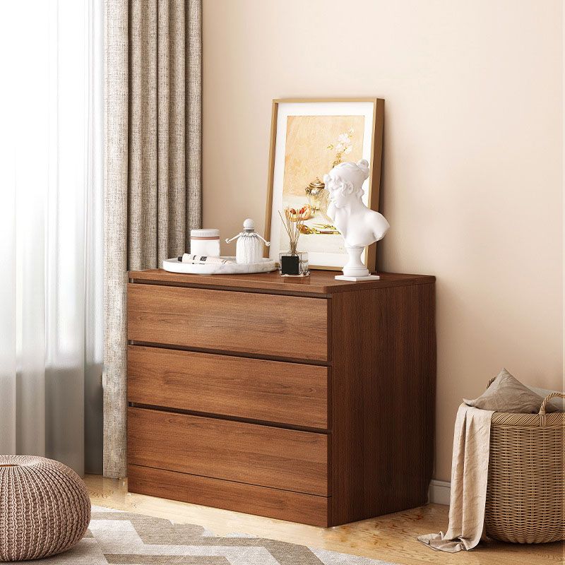 Contemporary Wood Storage Chest Dresser Bedroom Vertical Dresser