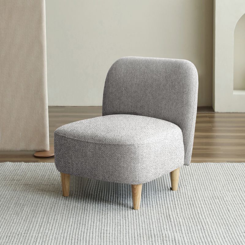 Scandinavian Recessed Arm Standard Tight Back for Living Room