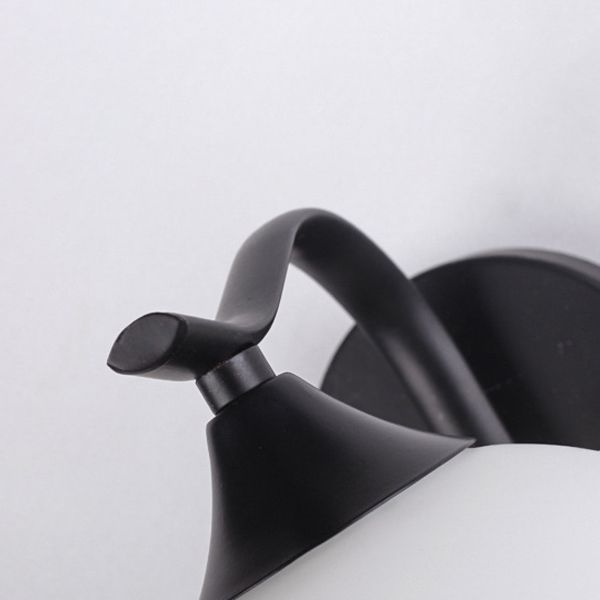 Contemporary Wall Lamp Glass Wall Vanity Lights for Washroom