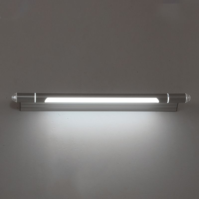 Metal Linear Vanity Lighting Contemporary Style 1 Light Vanity Lighting Ideas