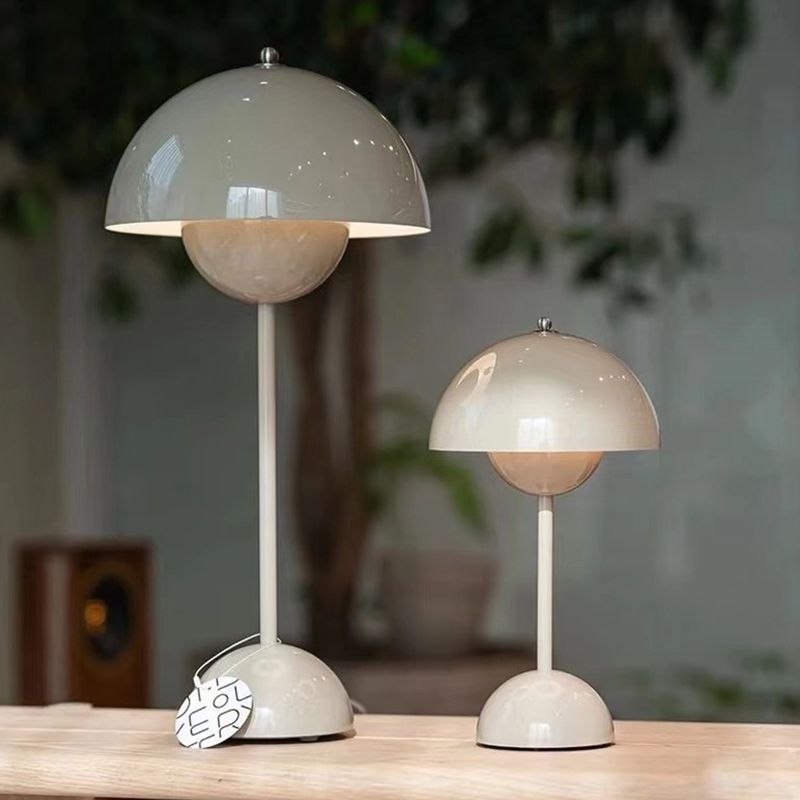 Dome Table Light Nordic Style Metal Night Table Lamp for Bedside