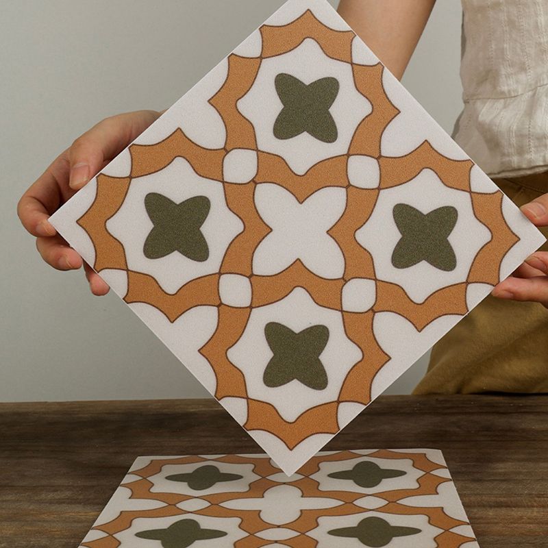 Mosaic Peel & Stick Tile Square Water Resistant Tile for Backsplash Wall