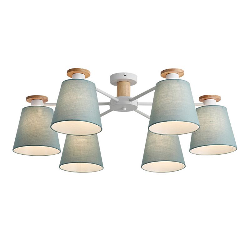 Lámpara de techo múltiple de estilo cilíndrico de estilo moderno