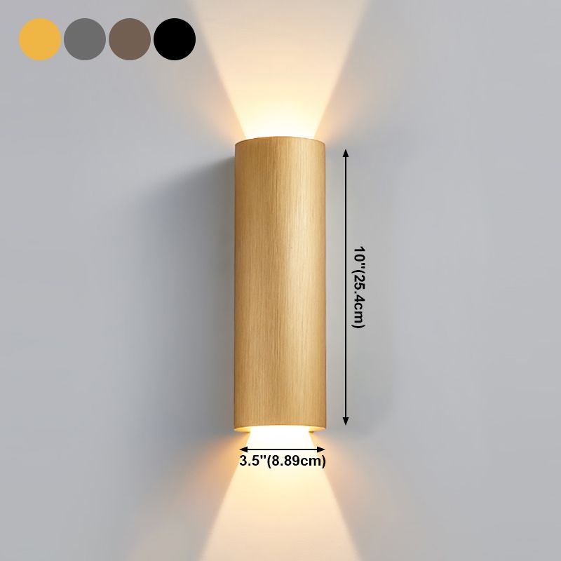 Appliques murales modernes en forme de tube