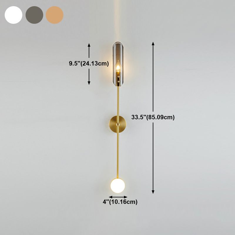 Luz de pared simple de pared modernista para el dormitorio de la sala de estar