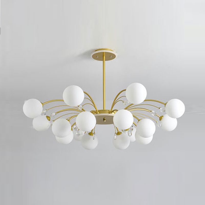 Globe Pendant Lights Modern Glass Pendant Lighting Fixture for Living Room