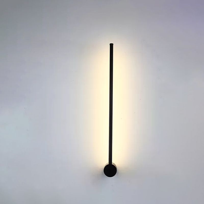 1 Licht linearer Wandleuchten moderner minimalistischer Eisenleuchten Wandleuchte
