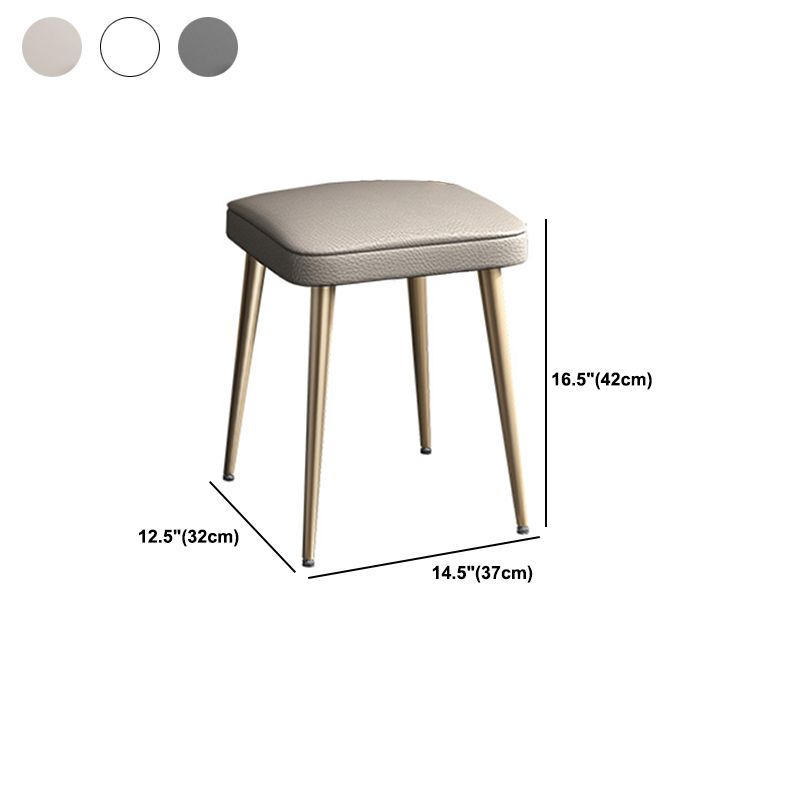 Contemporary Vanity Makeup Table Set 3 Drawer Vanity Dressing Table