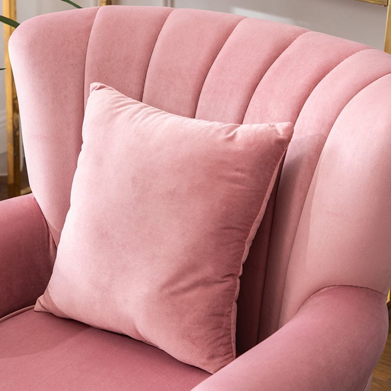 Nailhead Trim Chair 29.5" L x 29.1" W x 35" H Solid Wood Frame Chair for Living Room