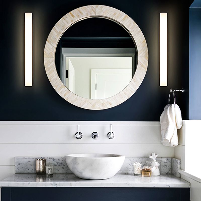 Contemporary Style Wall Mount Lamp Glass Wall Sconce Light for Living Room