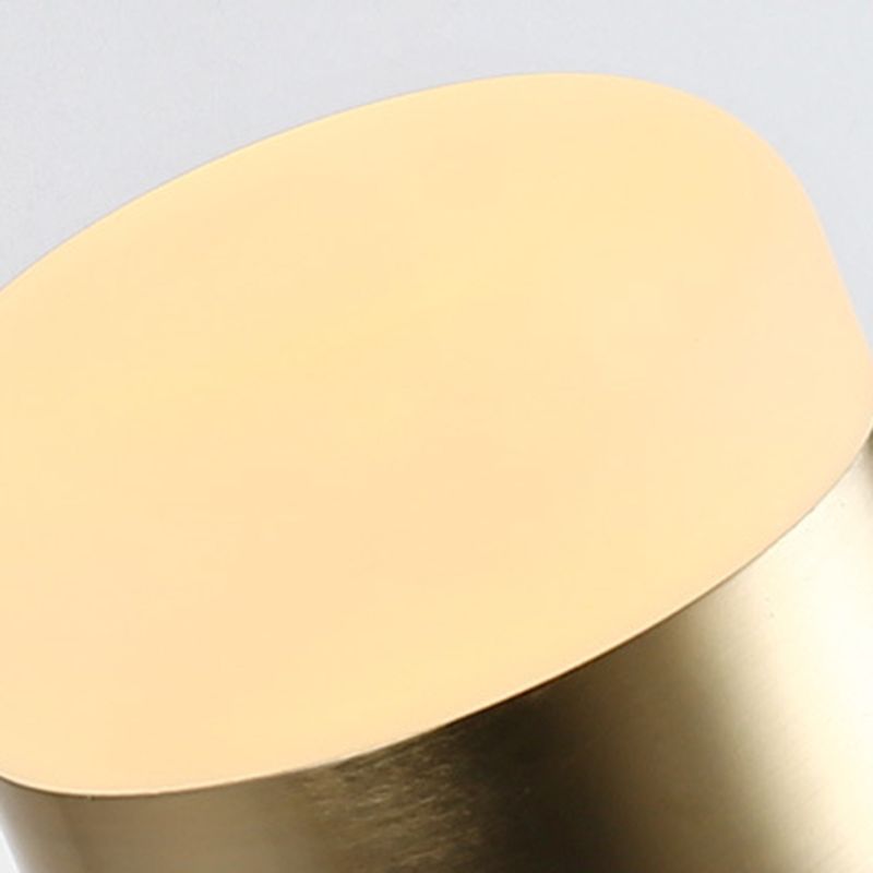 Modern Cylinder Shade Wall Sconce Metal 1 Light Sconces for Bedroom