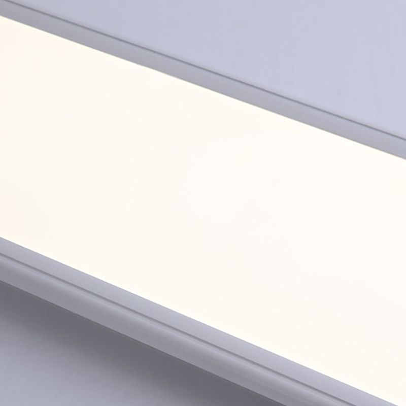 Versatile Ultrathin Island Pendant Lamp Minimalist Metal Dining Room LED Flush Mount Light