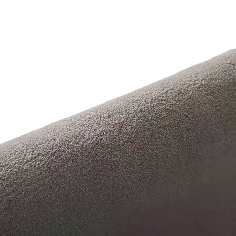 Villus Solid Color Rug Living Room Rectangle Shape Carpet Polyester Washable Area Rug