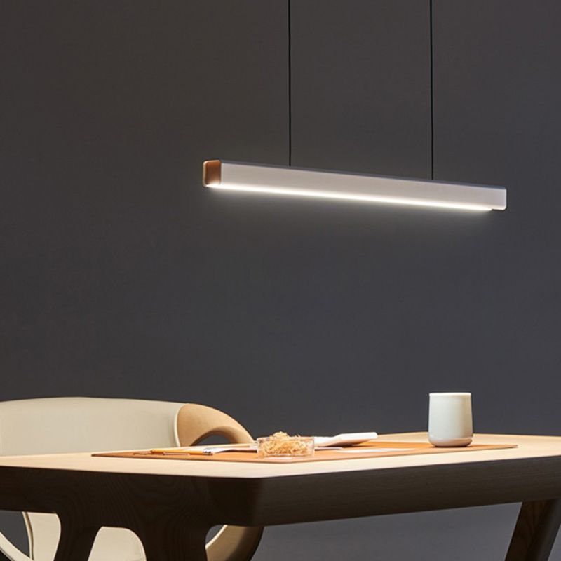 Apparecchio di illuminazione a sospensione lineare Cucina contemporanea METALLA LIGHT 1 1