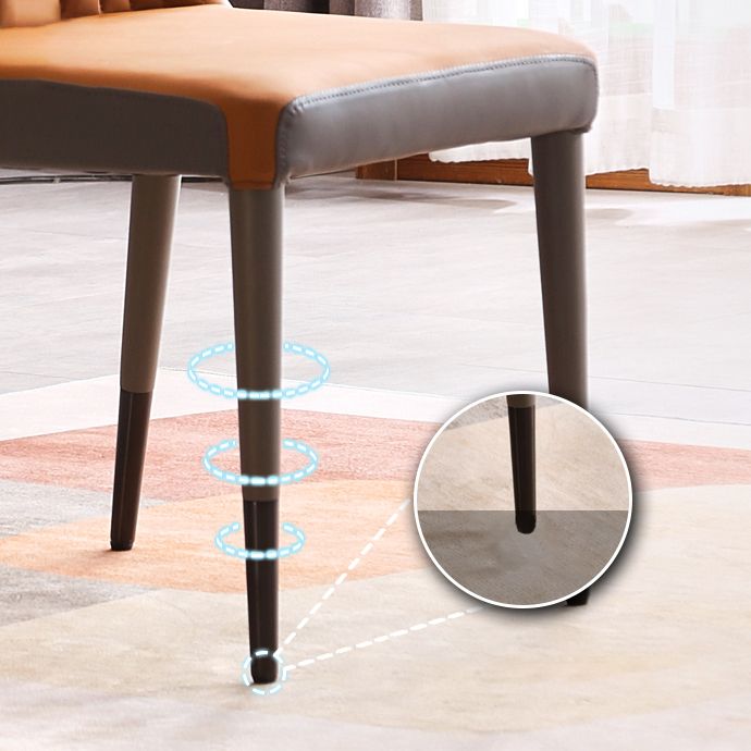 Silla de madera de roble de estilo escandinavo, cocina, comedor, sillas laterales con respaldo sólido