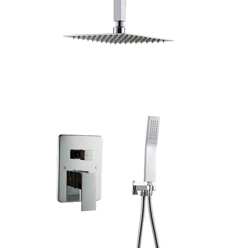 Modern Style Shower System Ceiling Mounted Spot Resist Handle Lever Shower System