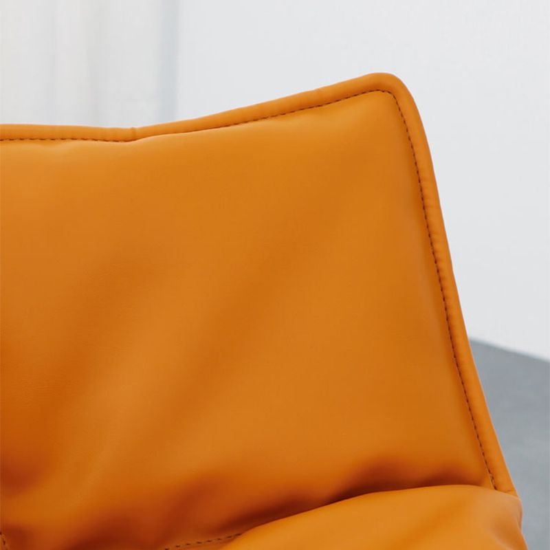 24.41"L x 24.41"W x 33.46"H Modern Cushion Back Pillow Top Arms Chair for Living Room