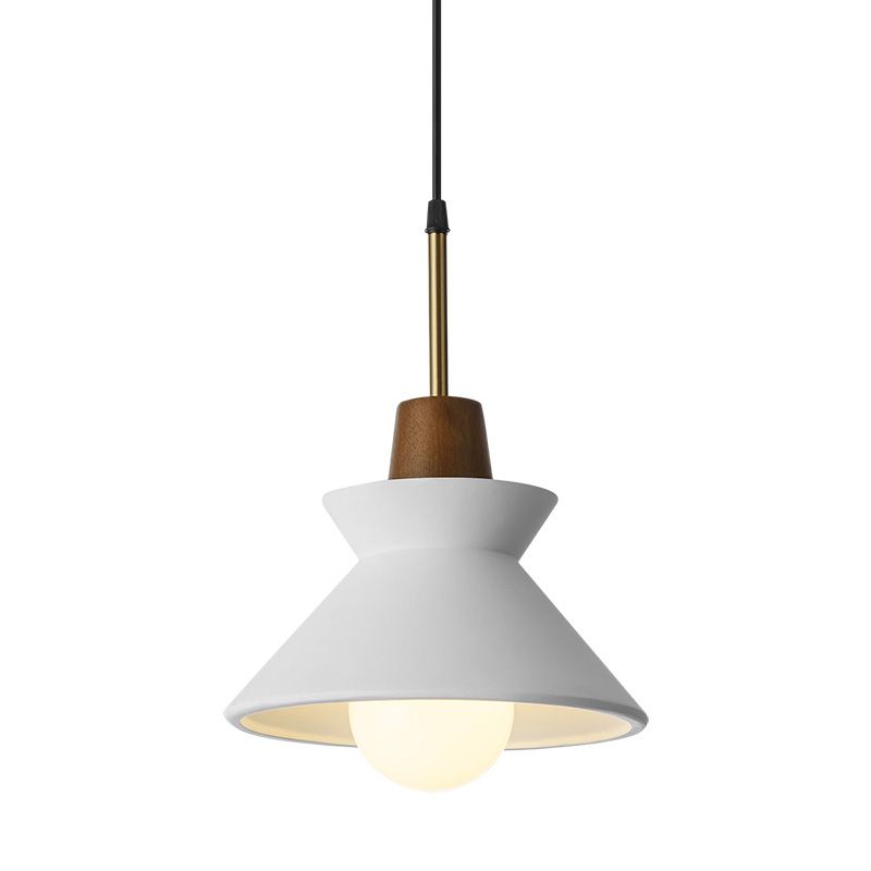 Apparecchio di illuminazione a sospensione in legno minimalista moderno a sospensione