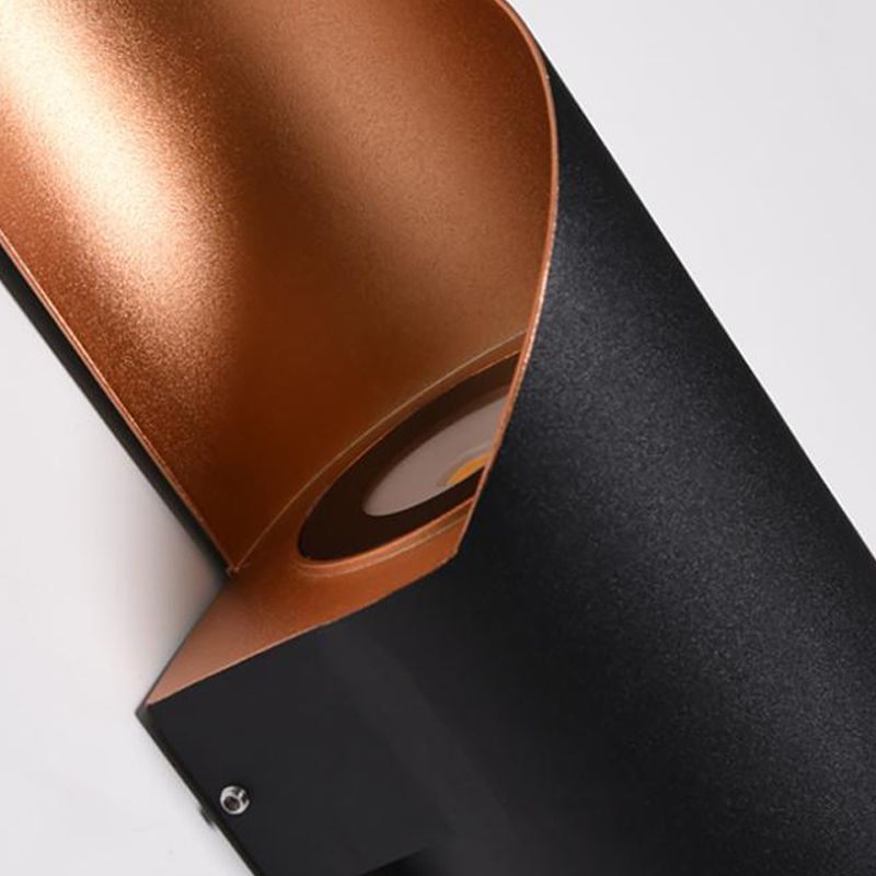 1 Light Metal Unique Shade Wall Lighting Modern Style Wall Mounted Light Fixture