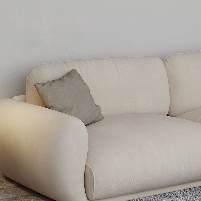 Modern Square Arm Loose Back Sofa 39"W Sofa for Living Room