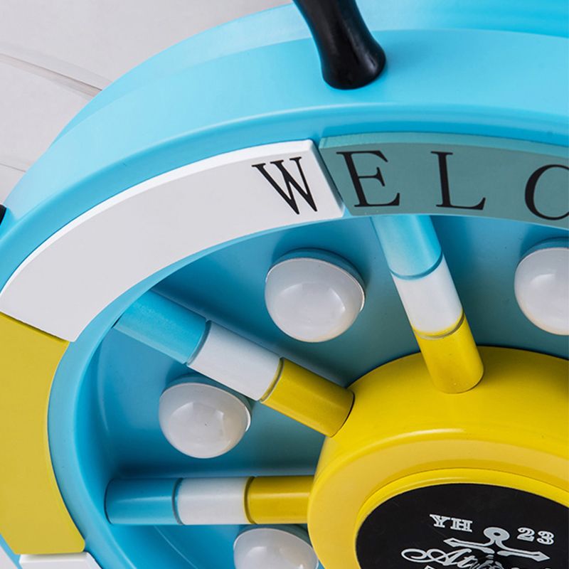 Ventilador de techo LED de 35.5 "W 4 cuchillas Luz Invisible Blade Timón Rudder Room Ventilador de techo