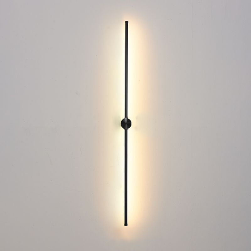 Linear Metal Sconce Light Fixture Minimalist LED Wall Lighting Fixture