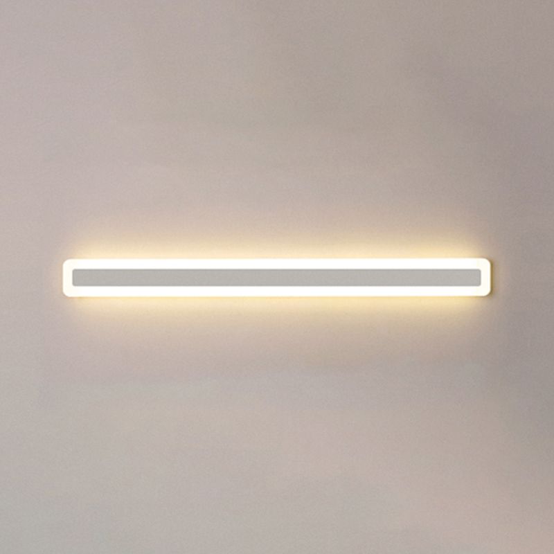 Linearer Schatten Metall Wandleuchte modern