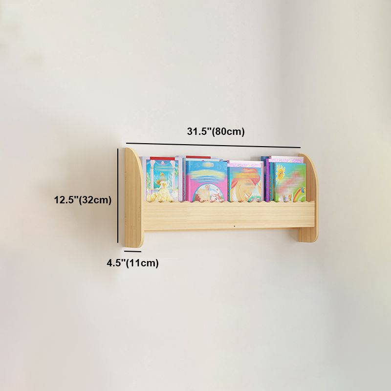 Bibliothèque horizontale murale de la bibliothèque murale de style contemporain pour le bureau à domicile