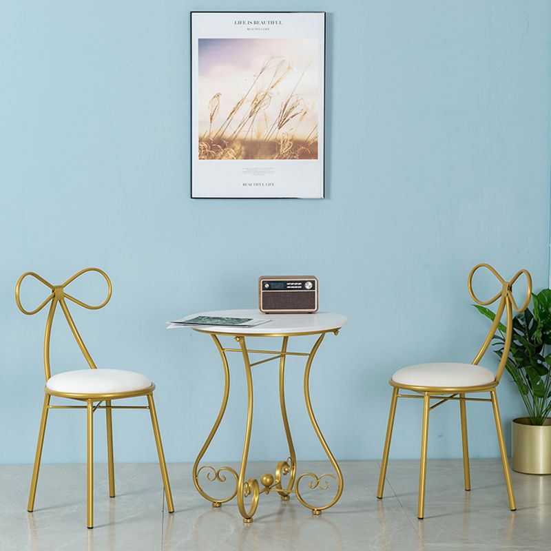 Round Wood X-base Side Table Modern Minimalist End Table for Living Room