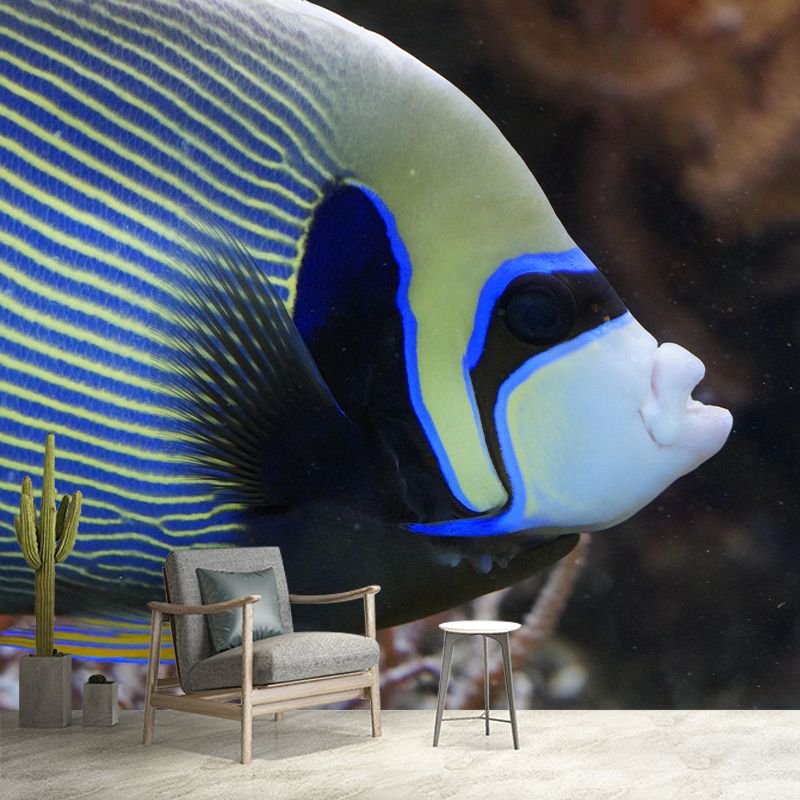 Seabed Wall Mural Wallpaper Tropical Beach Style Mildew Resistant for Wall Decor