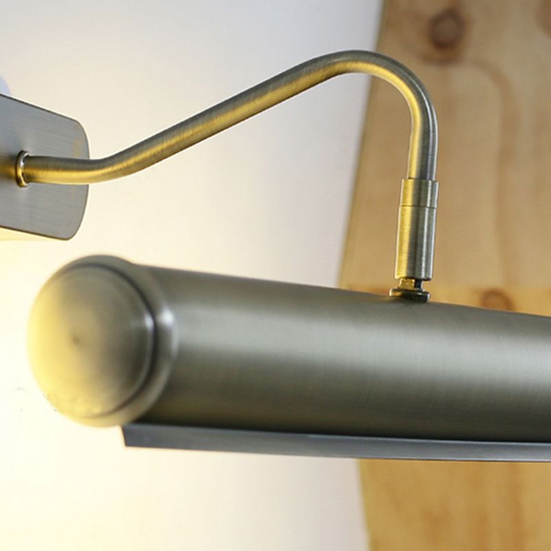 Vanité de cylindre traditionnelle lumières d'éclair en laiton Moup de montage pour salle de bain