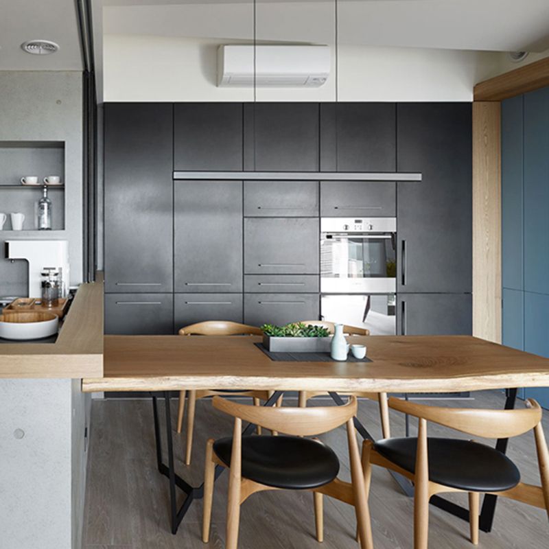 Nordic Modern Island Light LED Long Linear Pendant Lamp pour salle à manger