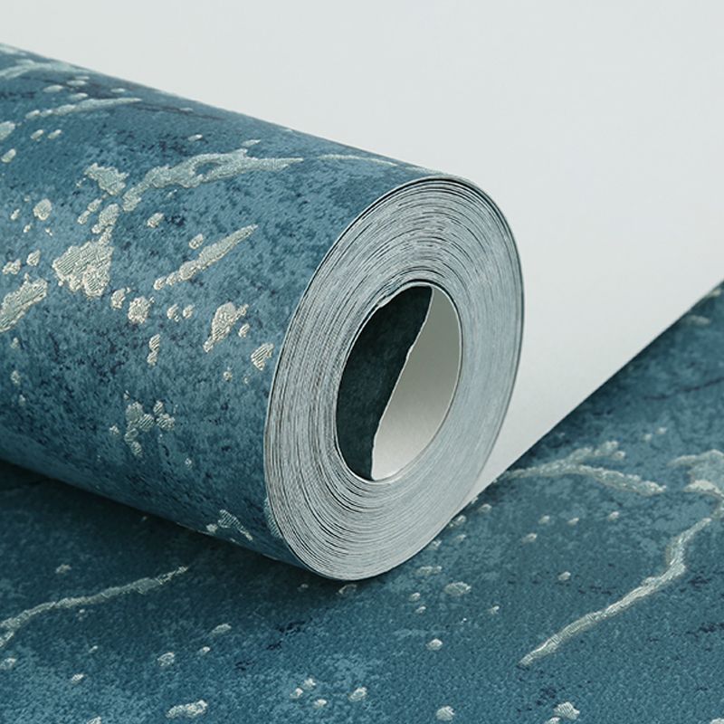 Minimalist Marble Wallpaper Roll Soft Color Moisture Resistant Wall Art for Bedroom