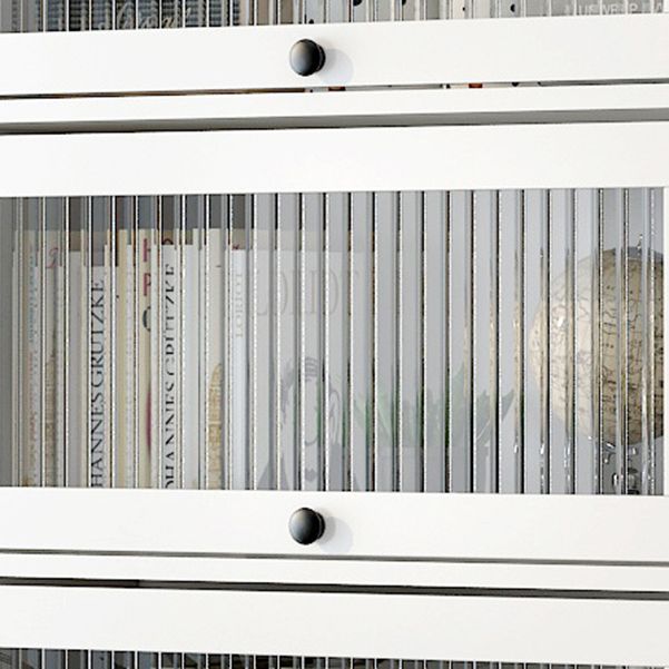 Scandinavian 11.8" Wide Standard Bookcase Manufactured Wood Bookshelf