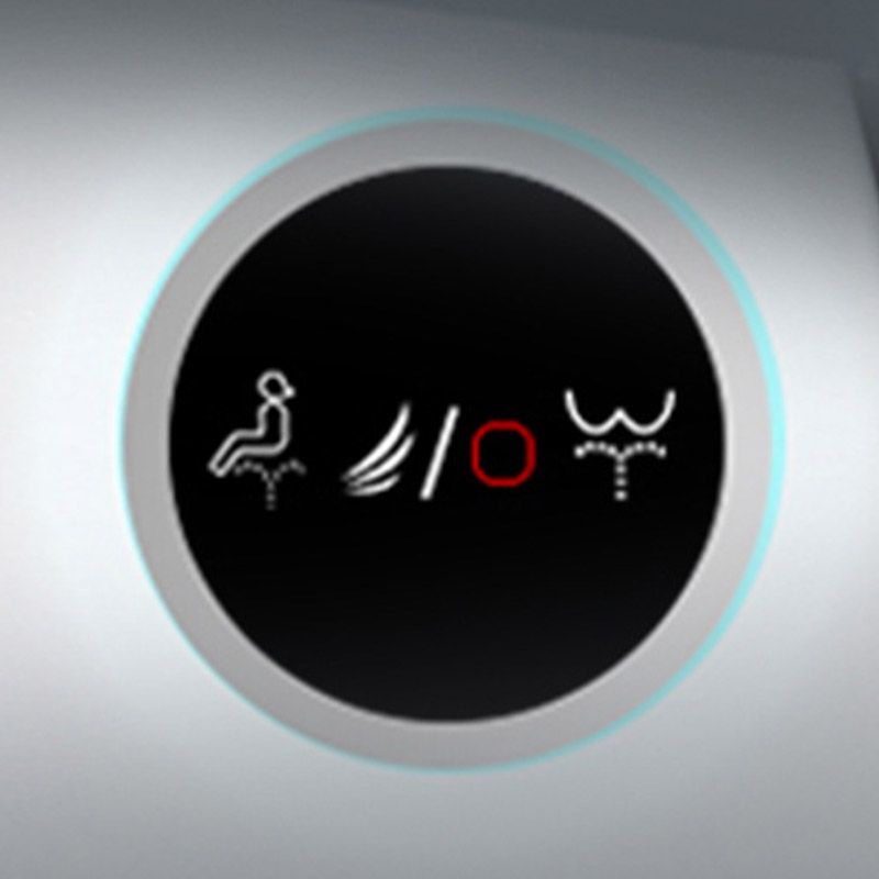 Modern All-In-One Toilet Bowl Siphon Jet Toilet with Seat for Bathroom