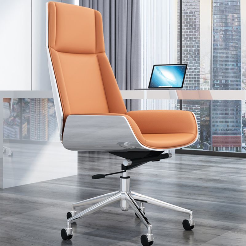 Metal Frame Modern Office Chair Executive Ergonomic Desk Chair
