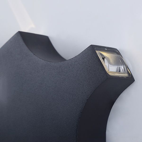 Multi-Light Geometric Wall Sconce Lights Contemporary Style Metal Wall Mounted Lights