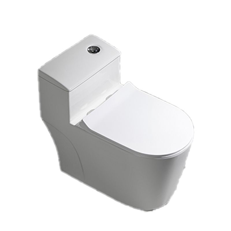 Contemporary Ceramic Toilet Bowl Floor Mounted Urine Toilet with Spray Gun for Washroom