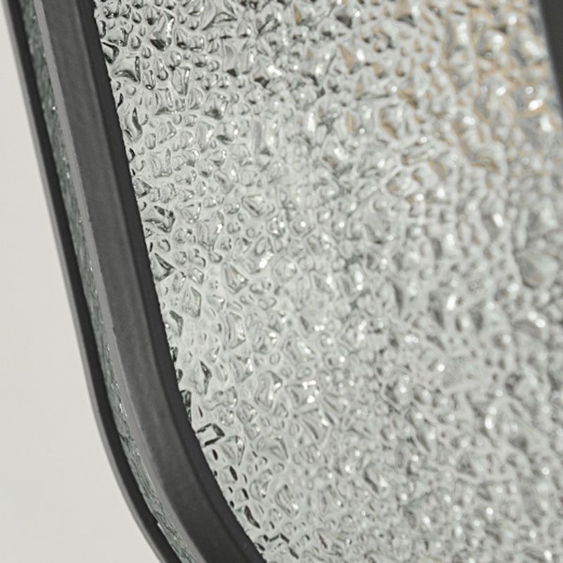 Contemporary Wall Sconce Water Glass Outdoor Wall Light Fixture for Courtyard