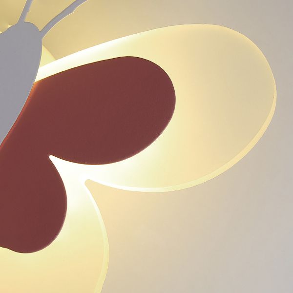 Butterfly LED Wall Lamp in Modern Creative Style Acrylic Wall Light for Bedroom