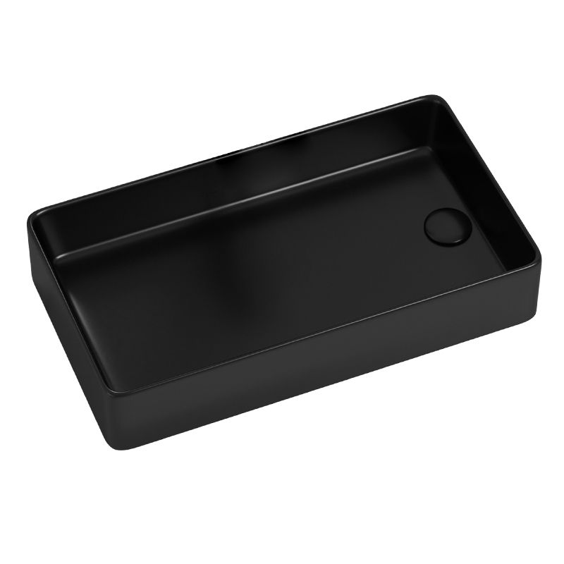 Modern Style Bathroom Sink Stainless Steel Rectangle Bathroom Sink