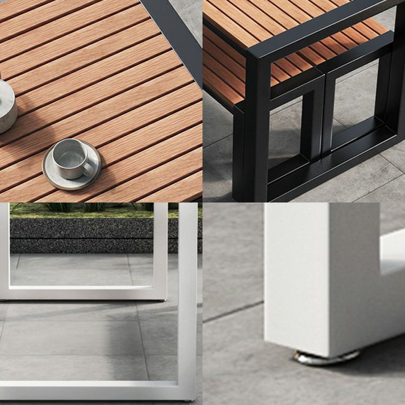 Modern 1/3/4/5/7 Pieces Picnic Table Set Manufactured Wood Dining Picnic Table Set