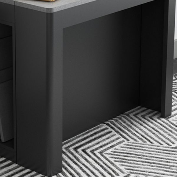 Contemporary Style Drop Leaf Dining Table Rectangle Table for Dining Room